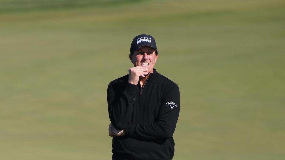 Golfer Phil Mickelson